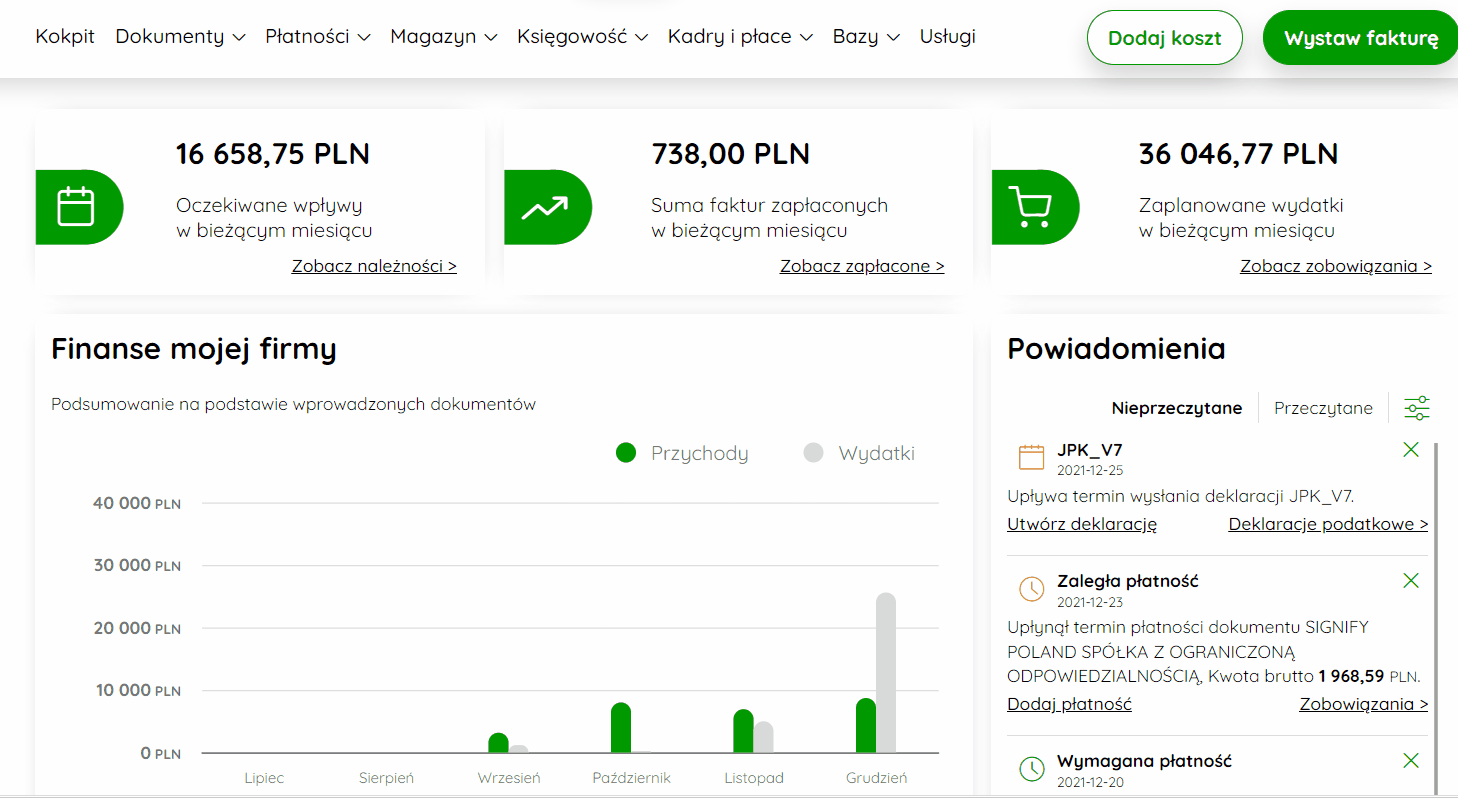 Wysyłanie pliku JPK_PKPiR na adres e-mail