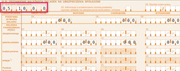 Wakacje składkowe na deklaracji ZUS RCA
