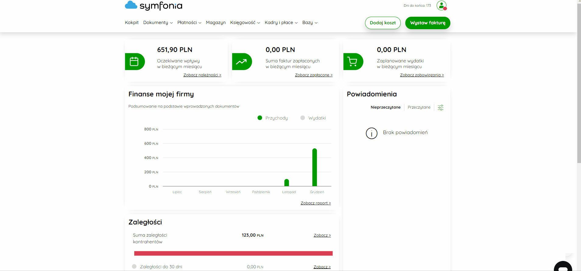 Import listy kontrahentów z pliku