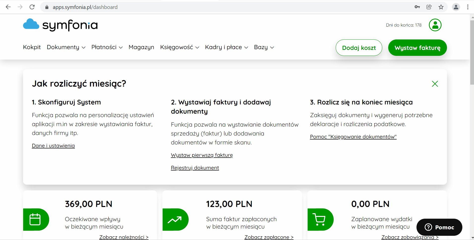 Ograniczanie listy walut na formularzu faktury